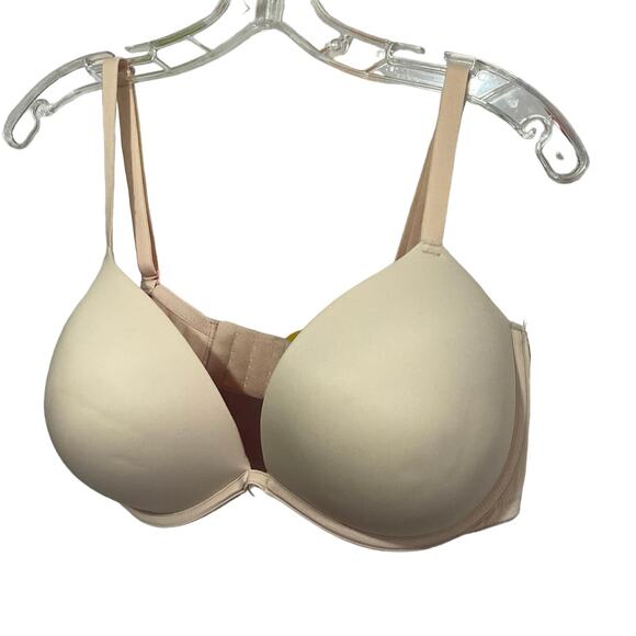 VS Pink Bra Beige 38DD Underwire - Picture 1 of 12